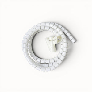 Cable spine on a white background