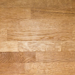 Tabletop solid oak close up